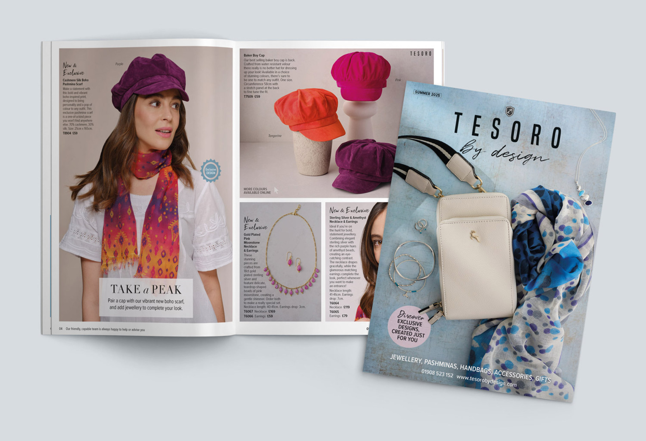 Tesoro Cover and spread